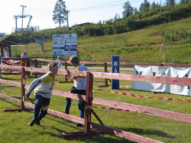 NNM stafett, veksling